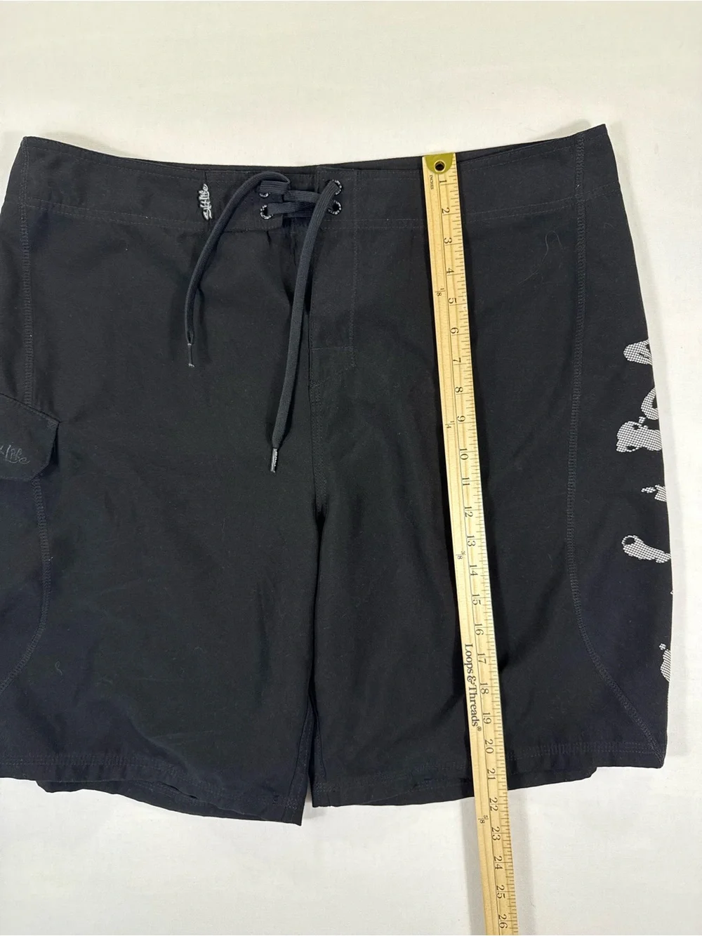 Salt Life Black Men’s Swim Board Shorts